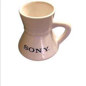 Sony Collectible No Spill coffee mug vintage